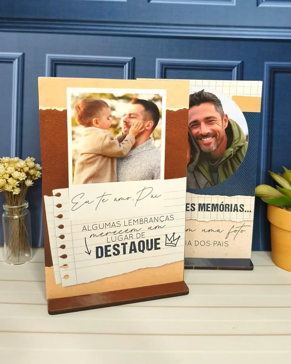 Arte Para Placa MDF 10x15 - Dia dos Pais 4