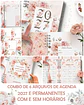 COMBO 6 Agendas 2027 e Permanente COM e SEM HORÁRIOS Refúgio - Thumbnail 1