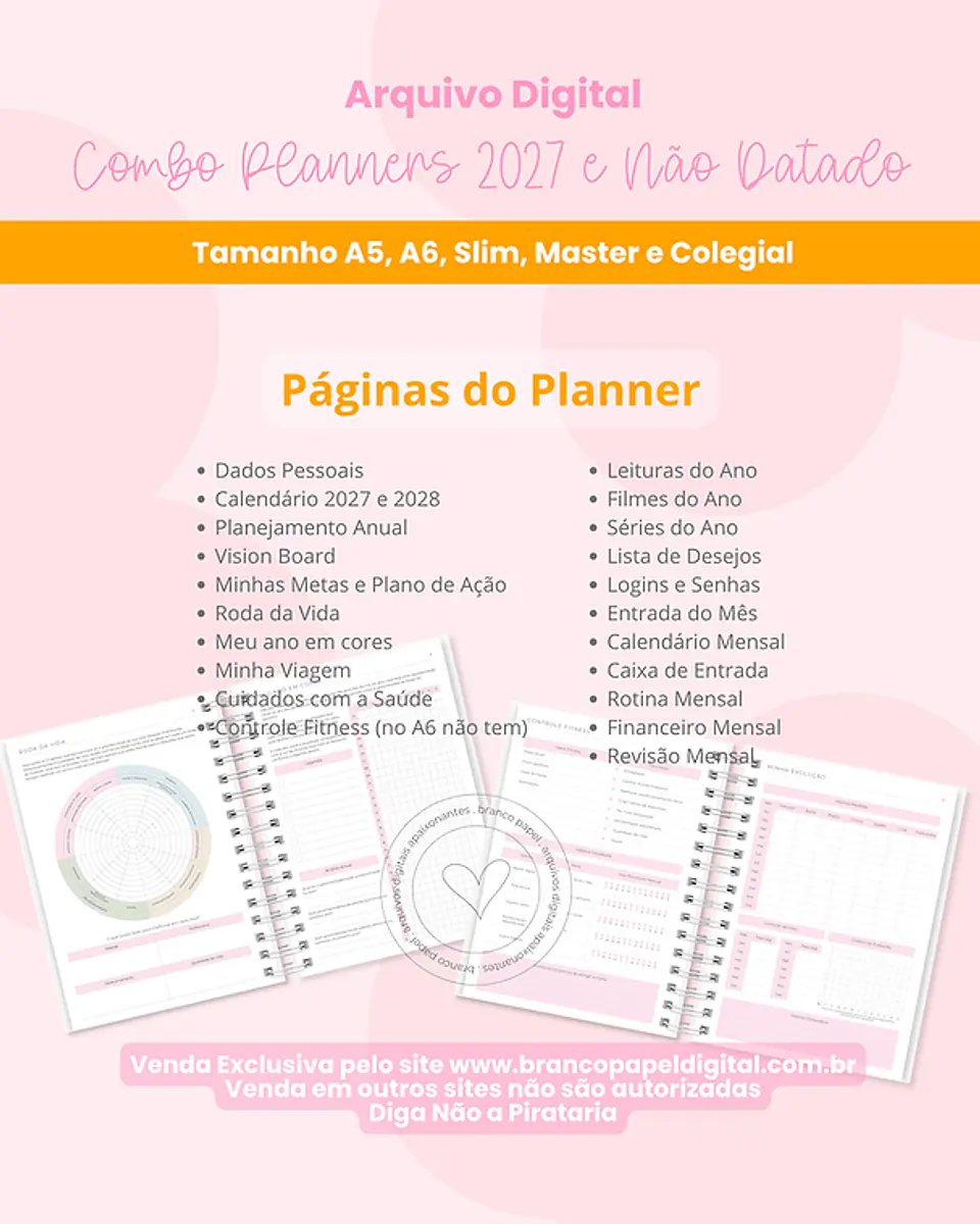 COMBO Planners 2027 2
