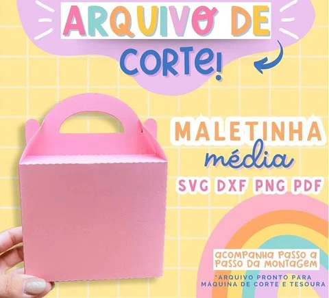 MOLDE CAIXA – MALETA MÉDIA