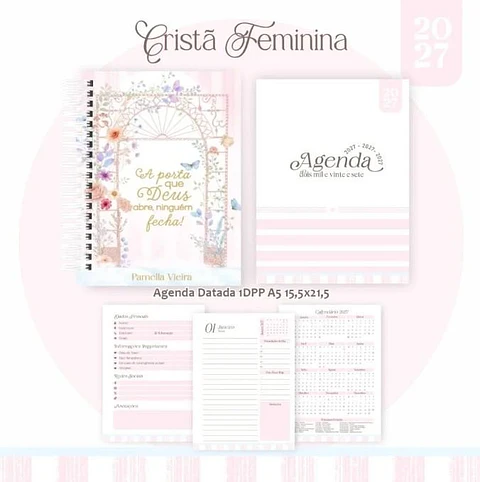 CRISTÃ FEMININA – COLEÇÃO BIG 2027 COMPLETO