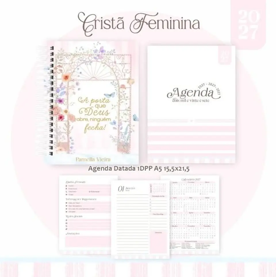 CRISTÃ FEMININA – COLEÇÃO BIG 2027 COMPLETO 1