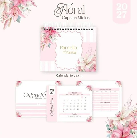 FLORAL – COLEÇÃO BIG 2027 COMPLETO