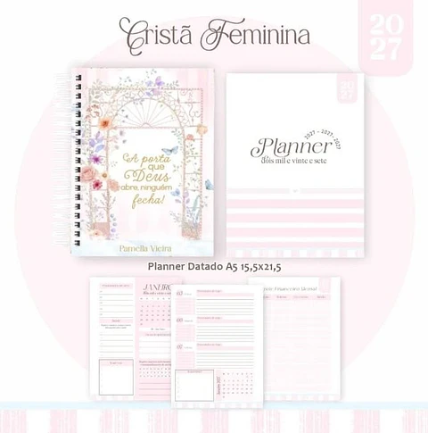 CRISTÃ FEMININA – COLEÇÃO BIG 2027 COMPLETO