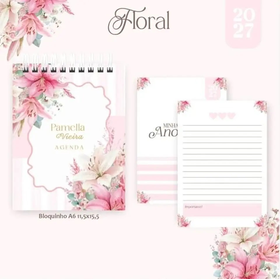 FLORAL – COLEÇÃO BIG 2027 COMPLETO 3