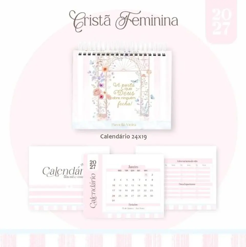CRISTÃ FEMININA – COLEÇÃO BIG 2027 COMPLETO 4