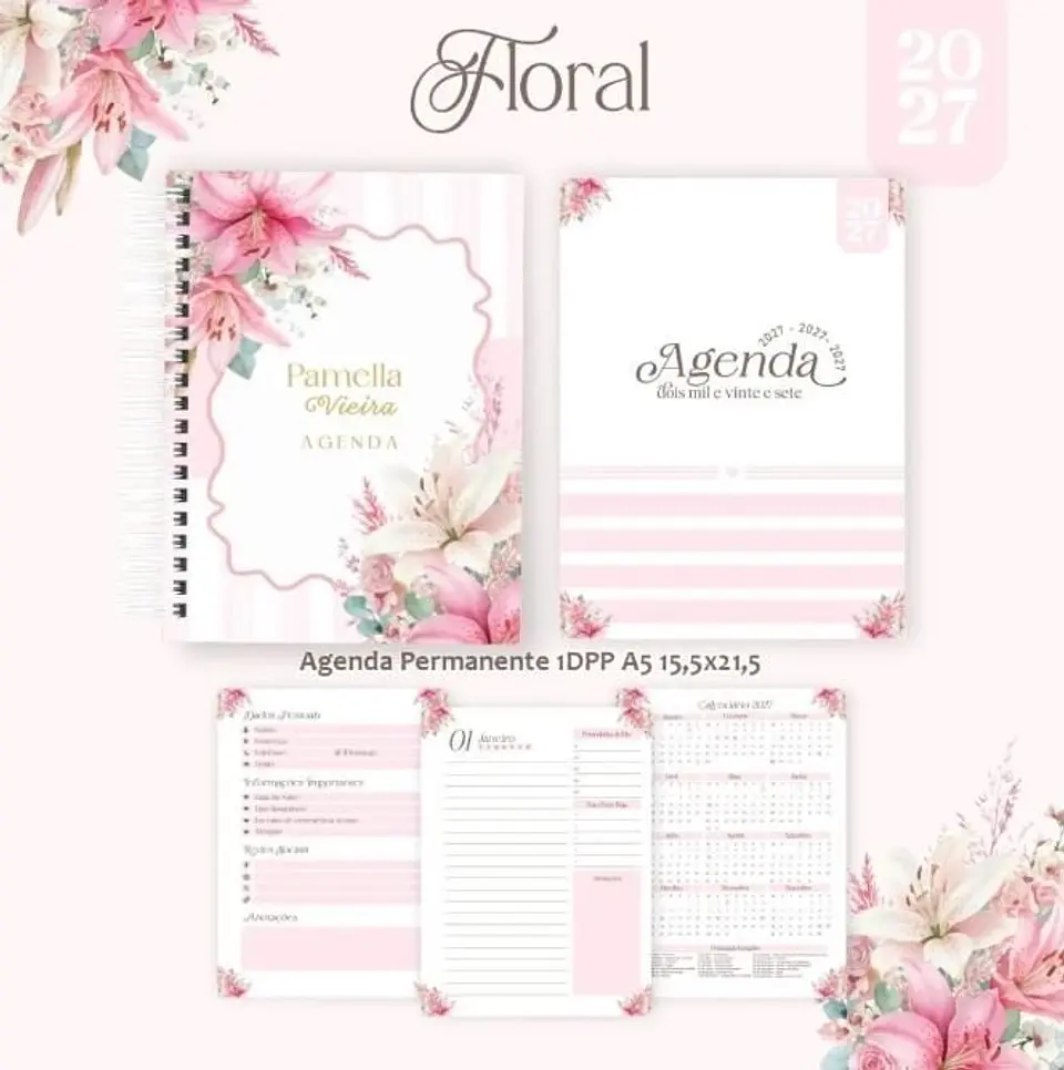 FLORAL – COLEÇÃO BIG 2027 COMPLETO 5