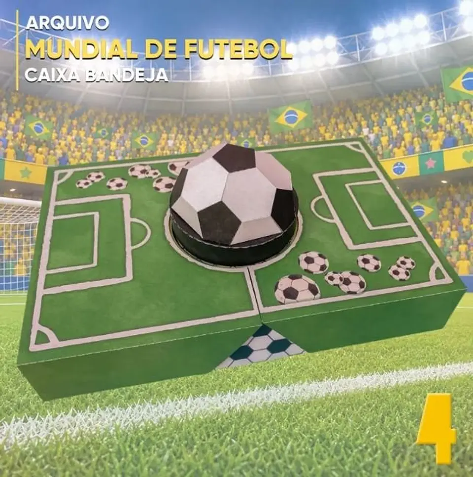 Caixa Bandeja Futebol 1