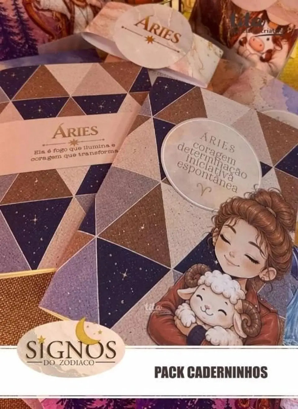 SIGNOS DO ZODÍACO – PACK CADERNINHOS COMPLETO 3