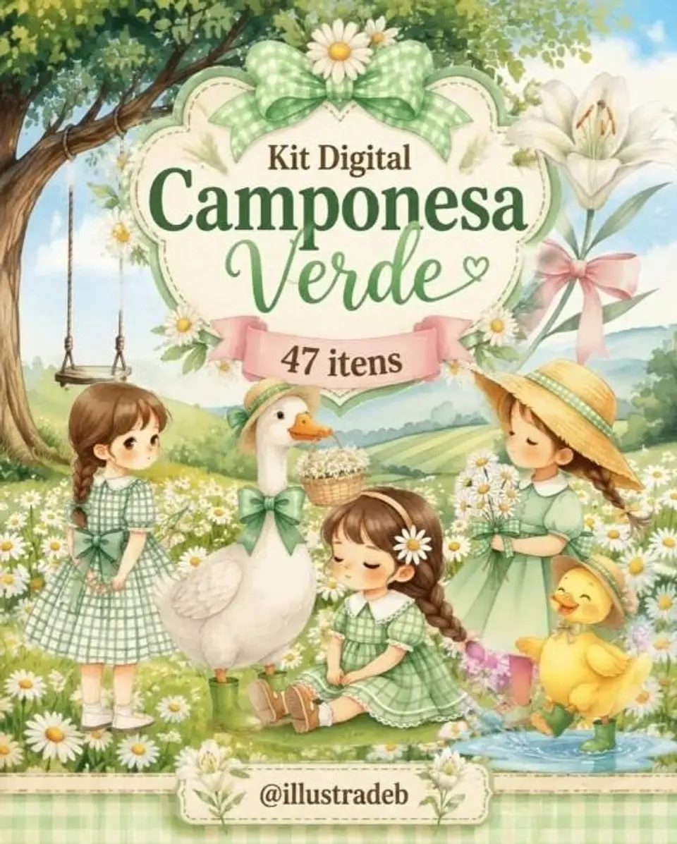Camponesa Verde – Kit Digital 1