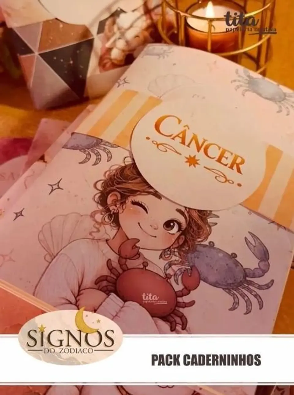 SIGNOS DO ZODÍACO – PACK CADERNINHOS COMPLETO 4