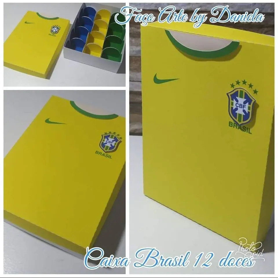Caixa Copa Brasil 12 Doces Dia dos Pais 1