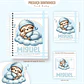 Caderneta Preguiça Dorminhoco Arquivo Digital Livro do Bebê Kit Completo - Thumbnail 2
