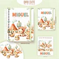 Caderneta Dino Cute Arquivo Digital Livro do Bebê Kit Completo - Thumbnail 2