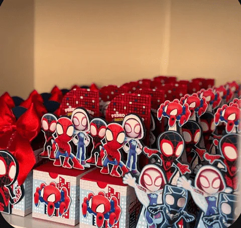 SPIDEY E SEUS AMIGOS - HOMEM ARANHA – Coletiva Festa Pronta