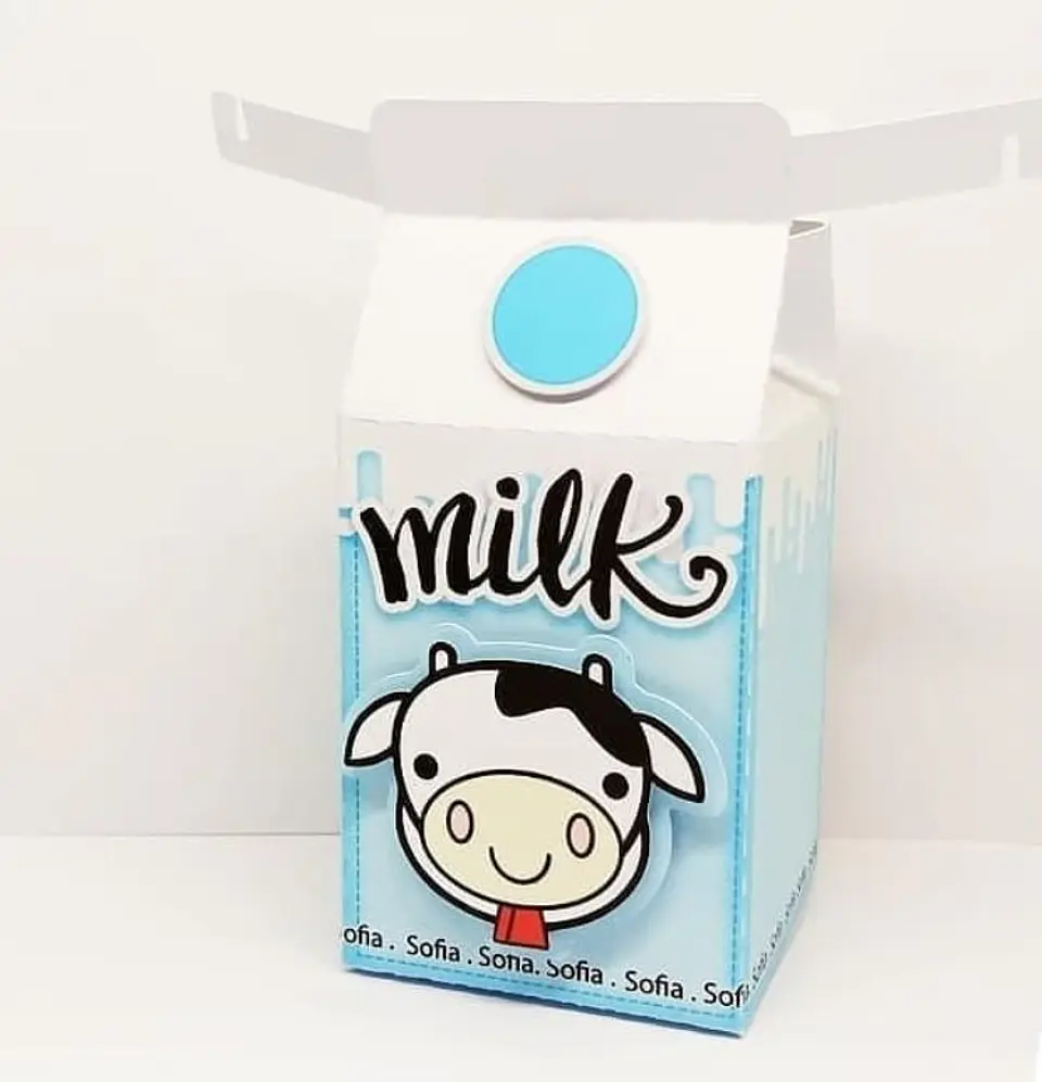 Caixa Milk Sem Fita - MOLDE LIMPO 1