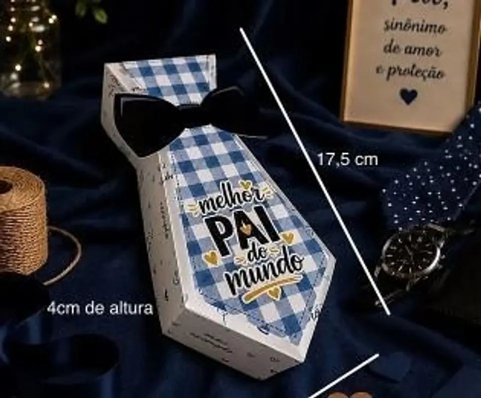 CAIXA GRAVATA – DIA DOS PAIS 2