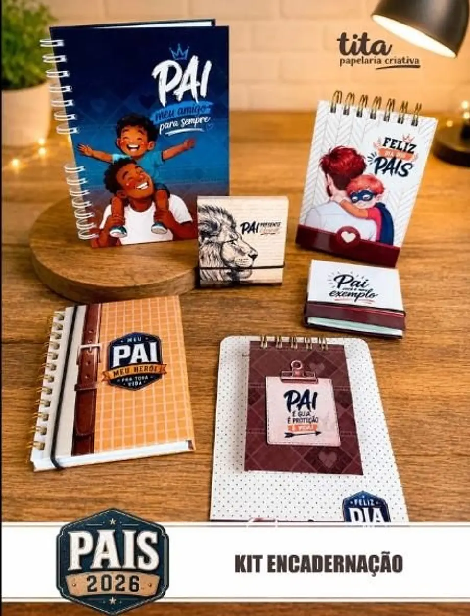 DIA DOS PAIS – KIT ENCADERNAÇÃO 1