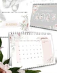 KIT CALENDÁRIOS 2027 DE MESA A5 A6 E CALENDÁRIO MARCA PÁGINA - Thumbnail 2