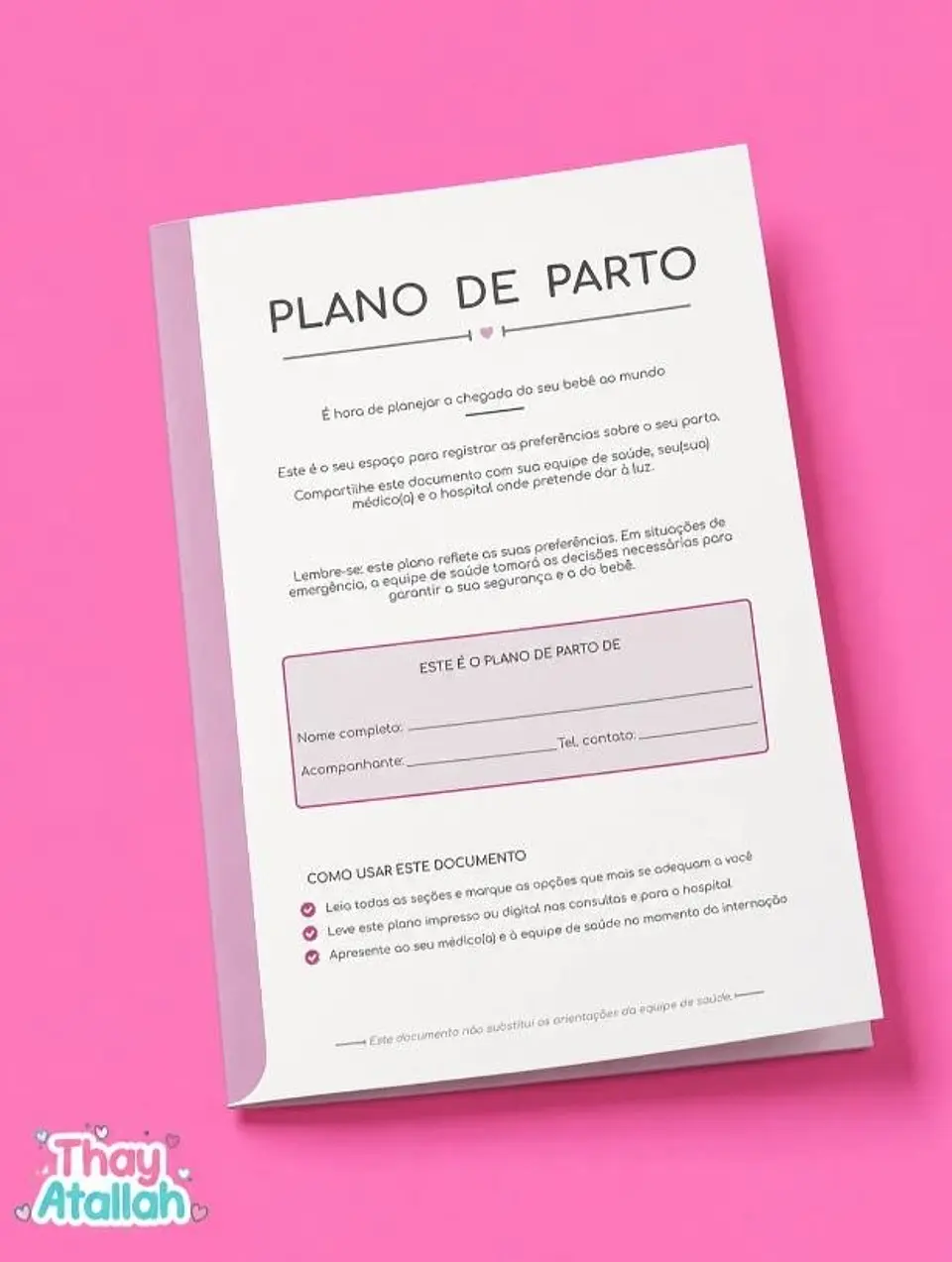 PLANO DE PARTO - ARQUIVO DIGITAL 1