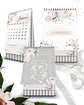KIT CALENDÁRIOS 2027 DE MESA A5 A6 E CALENDÁRIO MARCA PÁGINA - Thumbnail 3