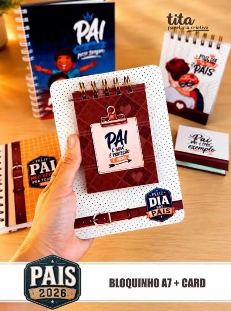 DIA DOS PAIS – KIT ENCADERNAÇÃO 2