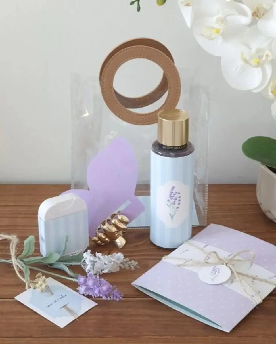 CESTA TEMA LAVANDA 1