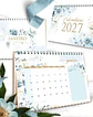KIT CALENDÁRIOS 2027 COLEÇÃO FLORAL AZUL - Thumbnail 4