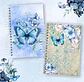 KIT CADERNO E BLOQUINHO BORBOLETAS - Thumbnail 1