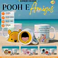 POOH E AMIGOS BOCÃO – ARTES PARA CANECAS - Thumbnail 1