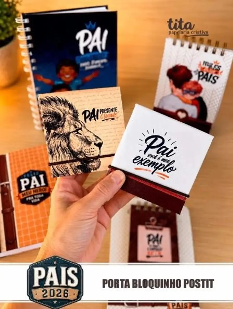 DIA DOS PAIS – KIT ENCADERNAÇÃO 4