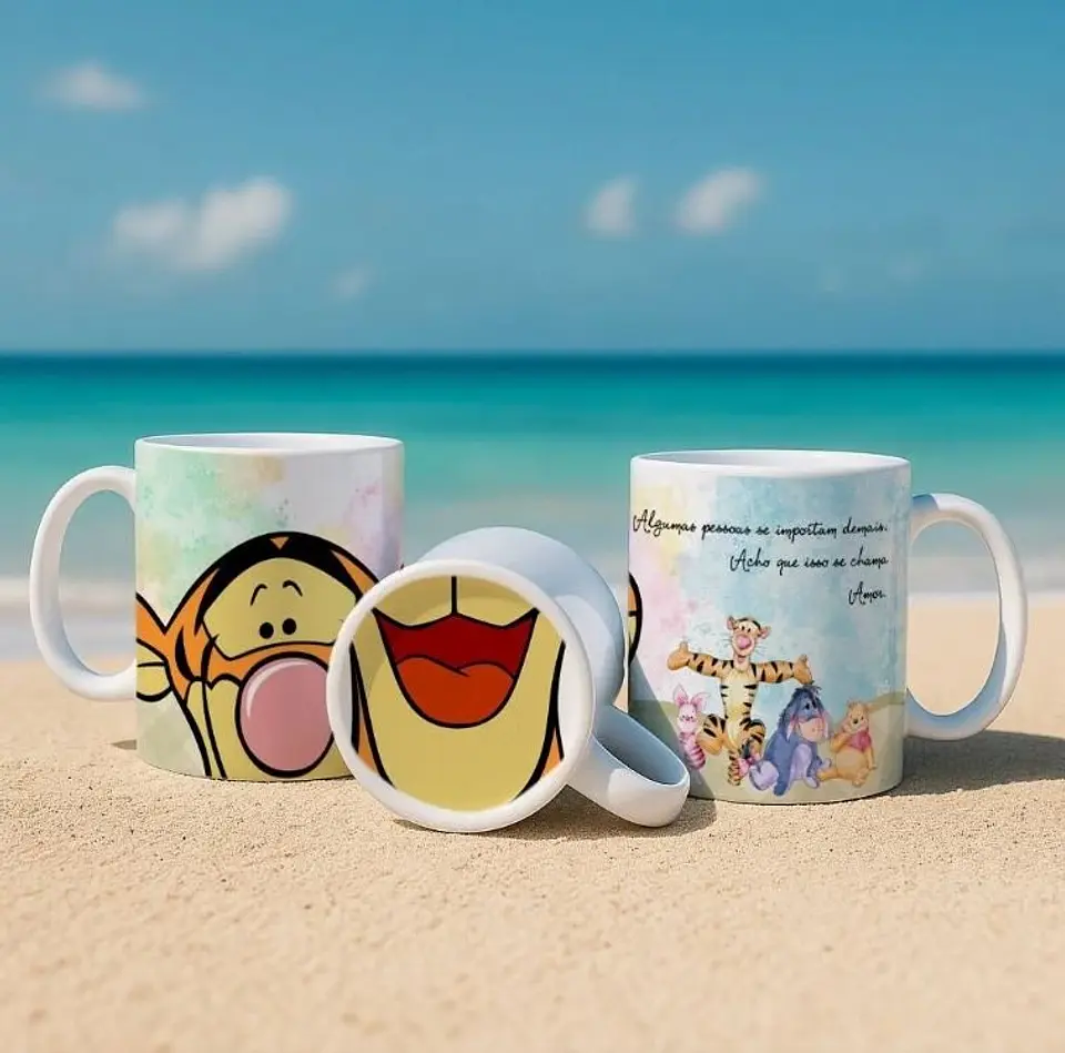 POOH E AMIGOS BOCÃO – ARTES PARA CANECAS 4