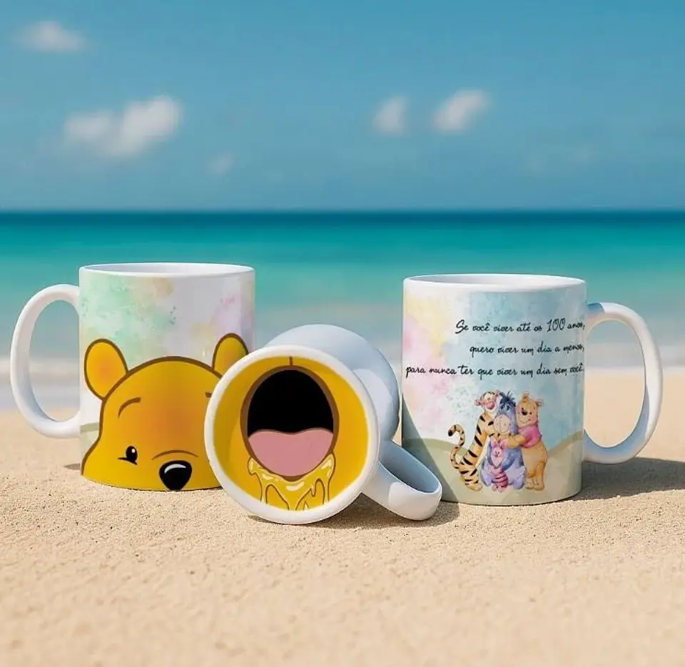 POOH E AMIGOS BOCÃO – ARTES PARA CANECAS 5