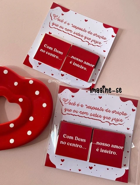 Arquivo de Corte Card Chocolate Dia dos Namorados
