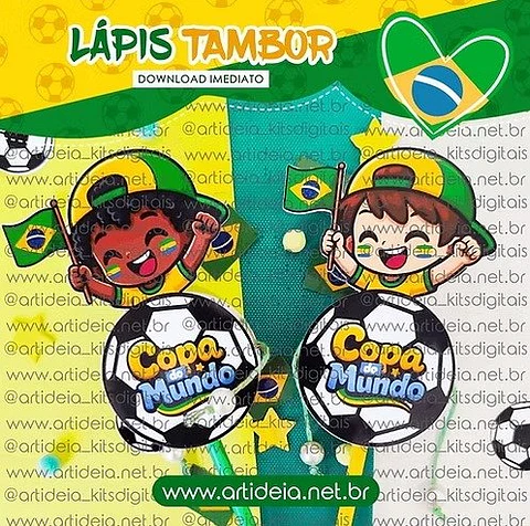 Arquivo de Corte Lapis Tambor de Mão Copa