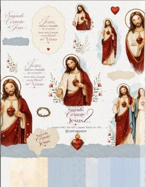 Arquivo Kit Digital Sagrado Coração de Jesus