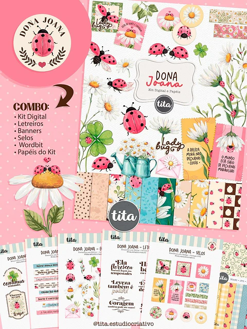 Arquivo Combo Kit Digital Dona Joana