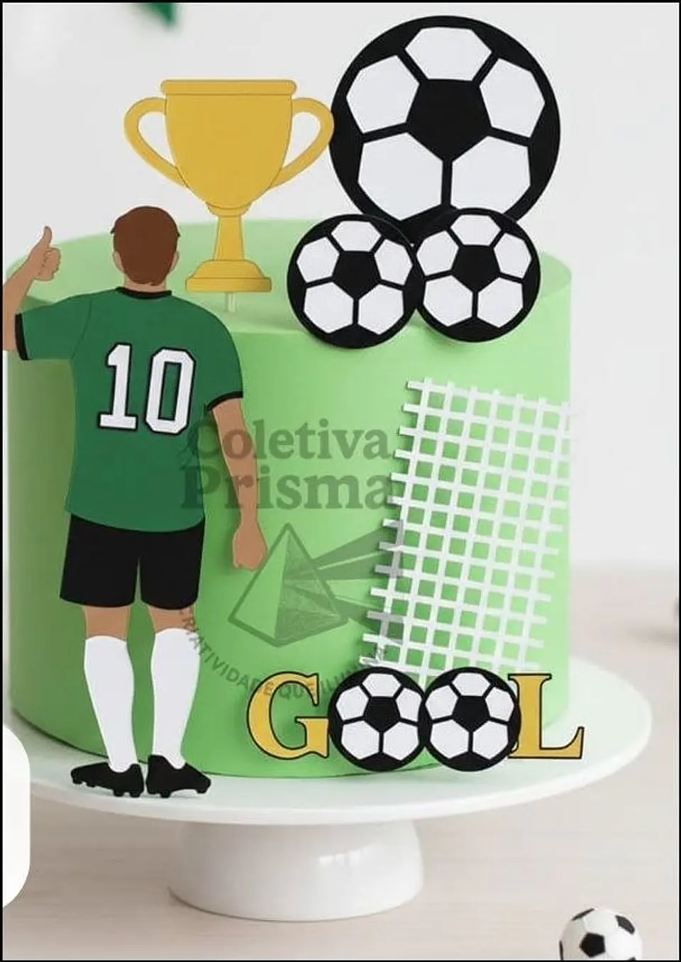 FUTEBOL ADULTO Topo de Bolo Arquivo Digital 1
