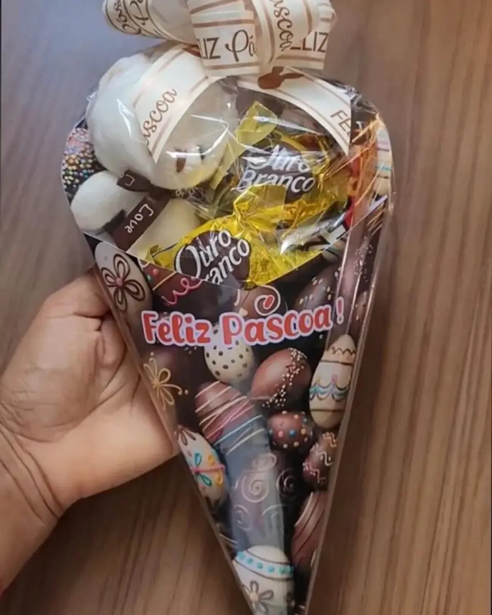 Arquivo Digital Buquê Cones para Bombom 3