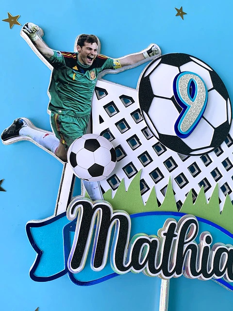 FUTEBOL GOOL Topo de Bolo Arquivo Digital