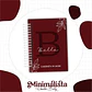 Caderneta e Livro do bebe Minimalista Marsala - Arquivo Digital - Thumbnail 1