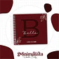 Caderneta e Livro do bebe Minimalista Marsala - Arquivo Digital - Thumbnail 3