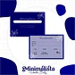Caderneta e Livro do bebe Minimalista Azul - Arquivo Digital - Thumbnail 6