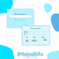 Caderneta e Livro do bebe Minimalista Azul Bebe - Arquivo Digital - Thumbnail 6