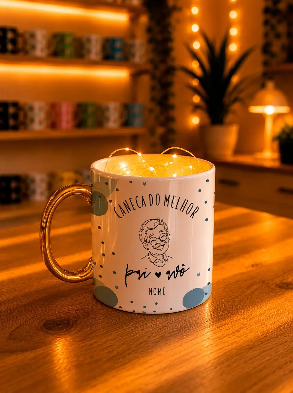 Coleção artes para canecas dia dos Avós Raízes de Amor 7