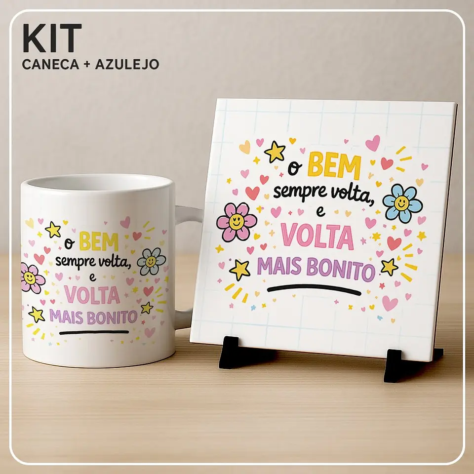 artes para canecas e azulejos Coleção Lindas Frases 8