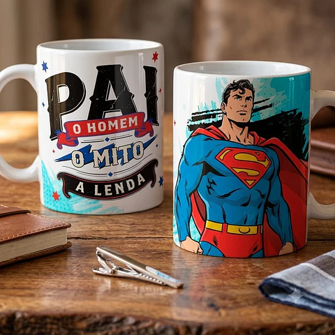 ARTES PARA CANECAS DIA DOS PAIS Super Pai