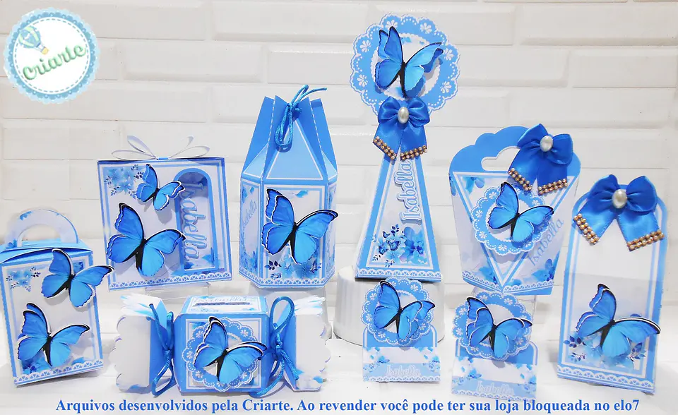BORBOLETAS AZUL – Coletiva Festa Pronta 1