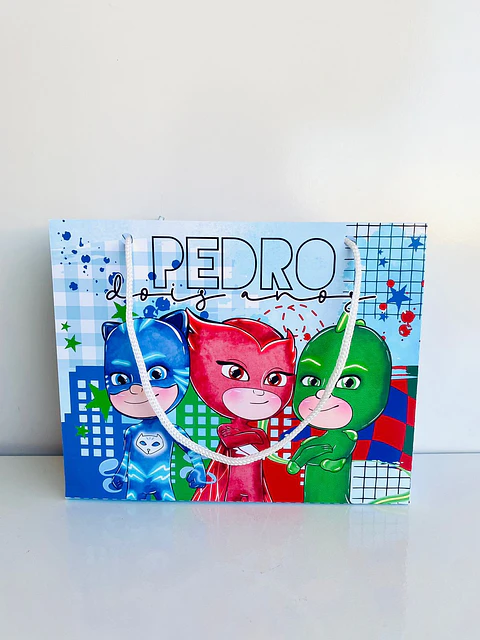 Sacolinha PJ MASK - Arquivo Digital