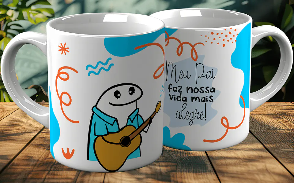 ESTAMPA FLORK PAI V2 CANECAS 2